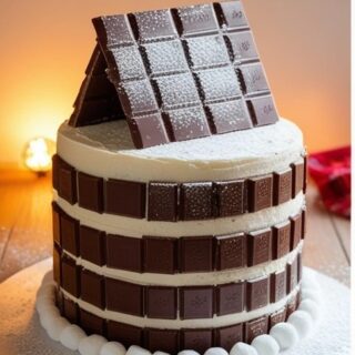 Swiss Chocolate Chalet Cake