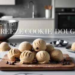 How to Freeze Cookie Dough