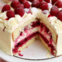 White Chocolate Raspberry Dream Cake